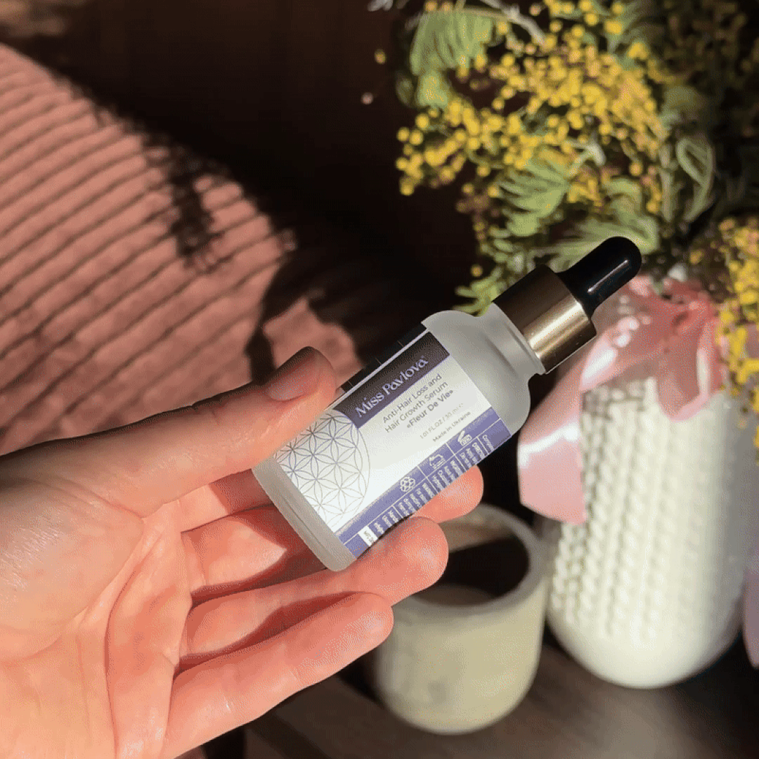 Anti-Hair Loss & Hair Growth Serum “Fleur De Vie” by Miss Pavlova®